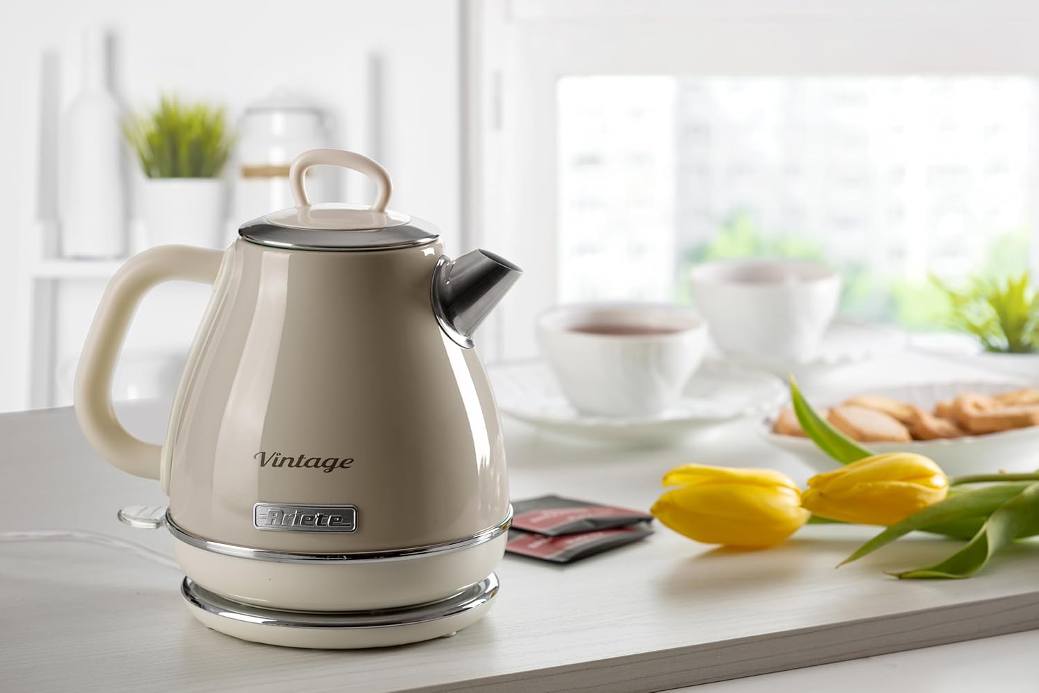 Ariete 2868 Vintage kettle Retro style 1600 W 1 L capacity
